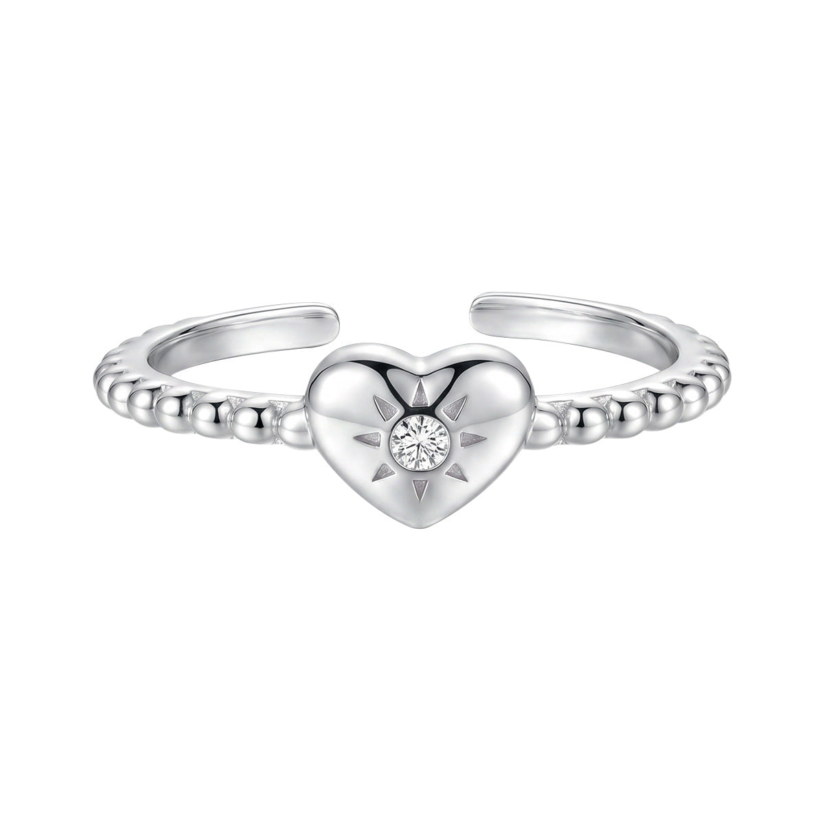 Celeste Heart Glow Ring