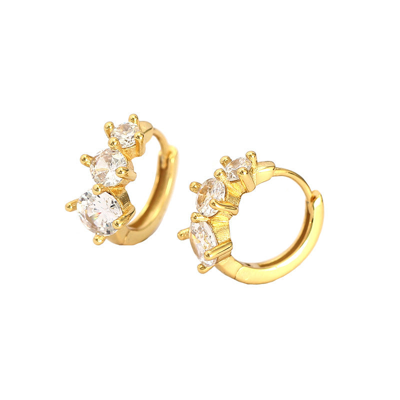 Celeste Spark Hoop Earrings