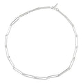 Celeste Link Sterling Silver Choker Necklace