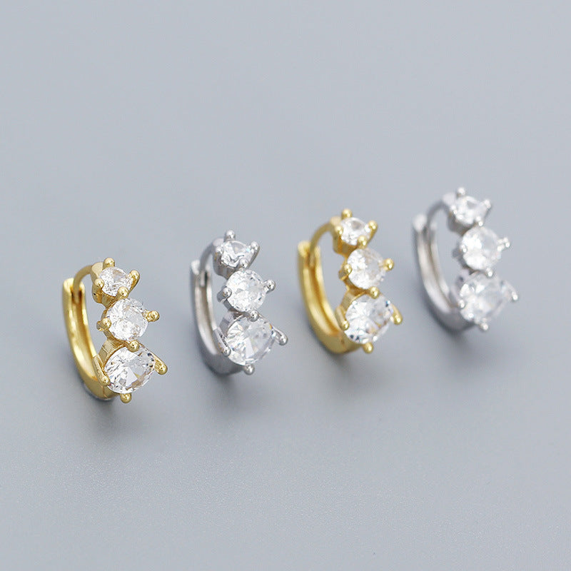 Celeste Spark Hoop Earrings