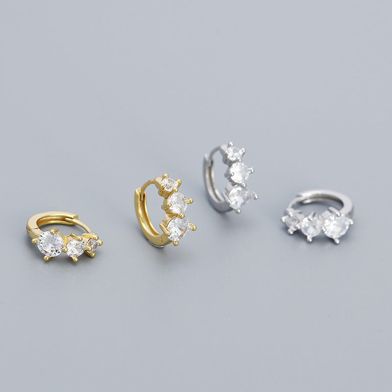 Celeste Spark Hoop Earrings