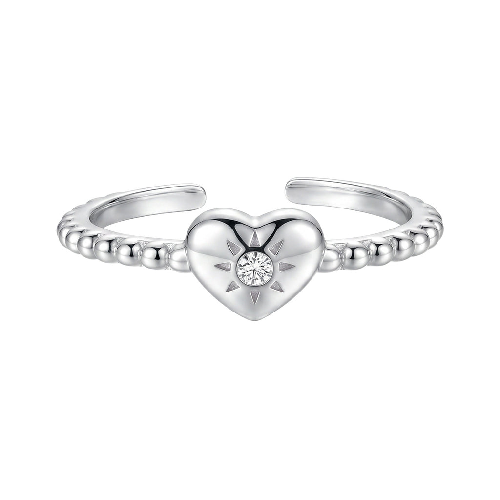 Celeste Heart Glow Ring