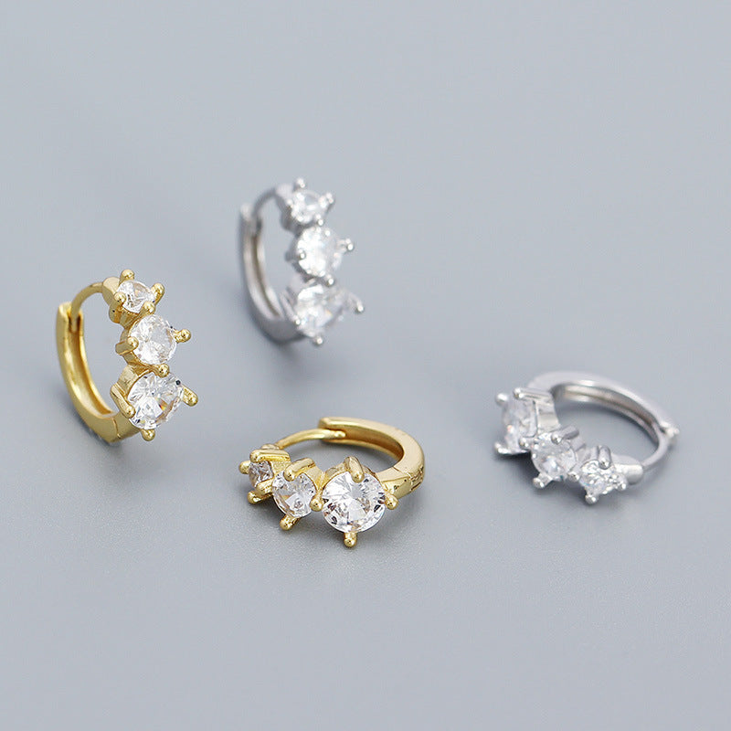 Celeste Spark Hoop Earrings