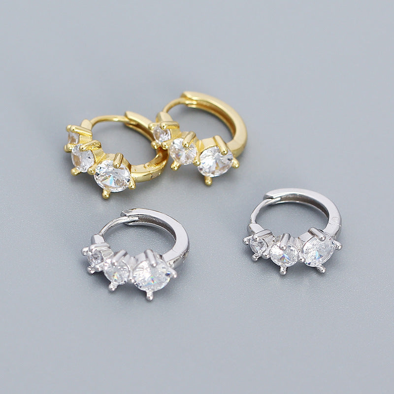 Celeste Spark Hoop Earrings