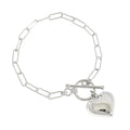 Luna Heart Chain Bracelet