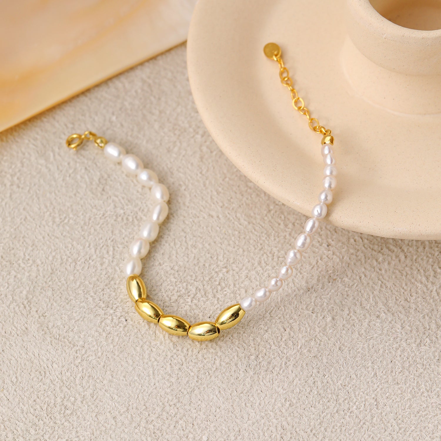 Aurora Pearl Sterling Silver Bracelet